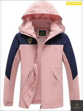 Lightweight Packable Raincoat Hooded Windbreaker Waterproof Jacket Outdoor